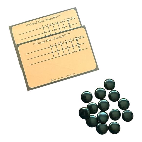 Vintage 1981 Grand Slam Baseball Card Game – Complete Two Player Set - Picture 4 of 12